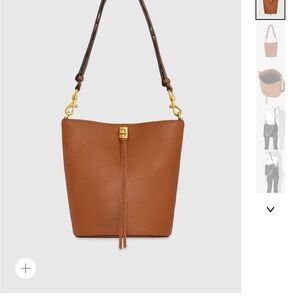 Rebecca Minkoff Leather Darren Bucket Bag